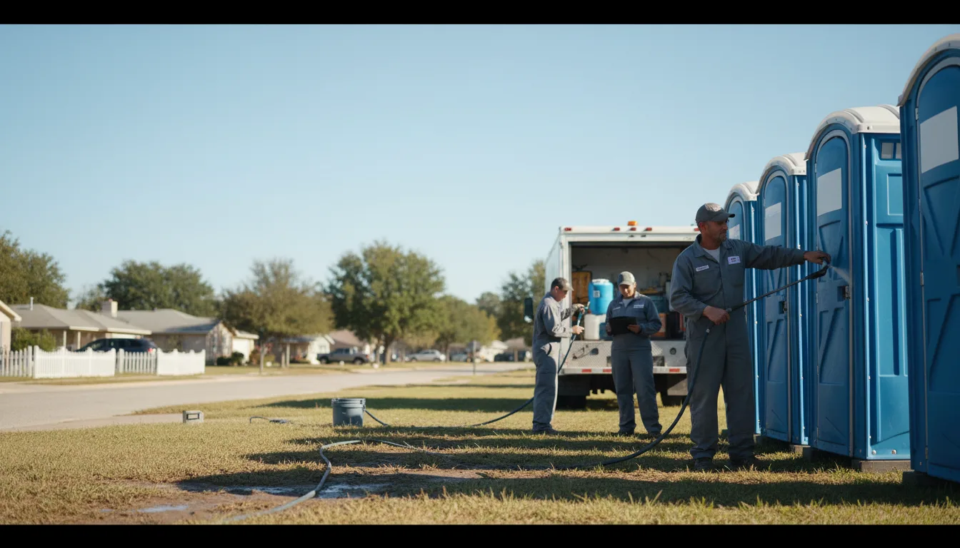 Long-Term Portable Toilet Rental in Parkston, SD near me